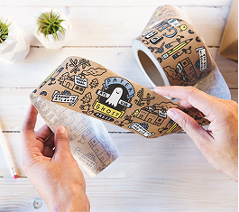Precision-printed product labels