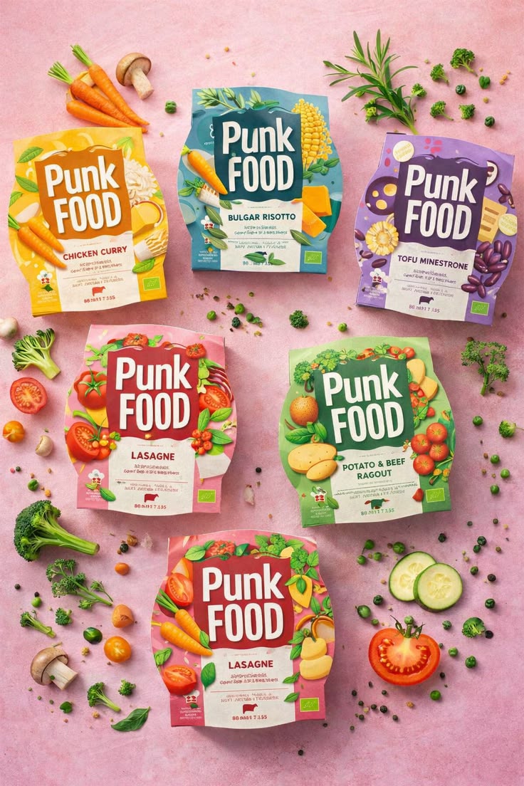 Food & Beverages label sample 3